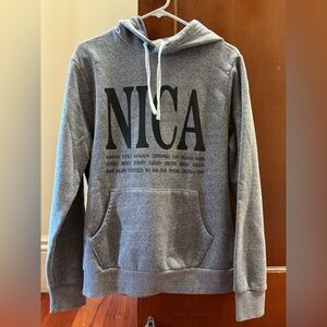 Youth Sweater - Nicaragua | Size: Medium | Color: Grey
